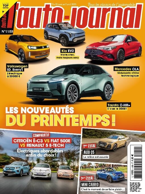 Title details for L'auto Journal by Editions Mondadori Axel Springer (EMAS) - Available